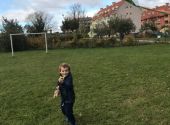 Sluníčka - pouštění draka